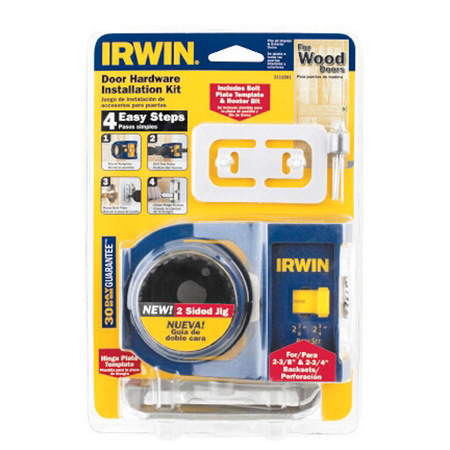 Irwin Door Lock Install Wood 3111001